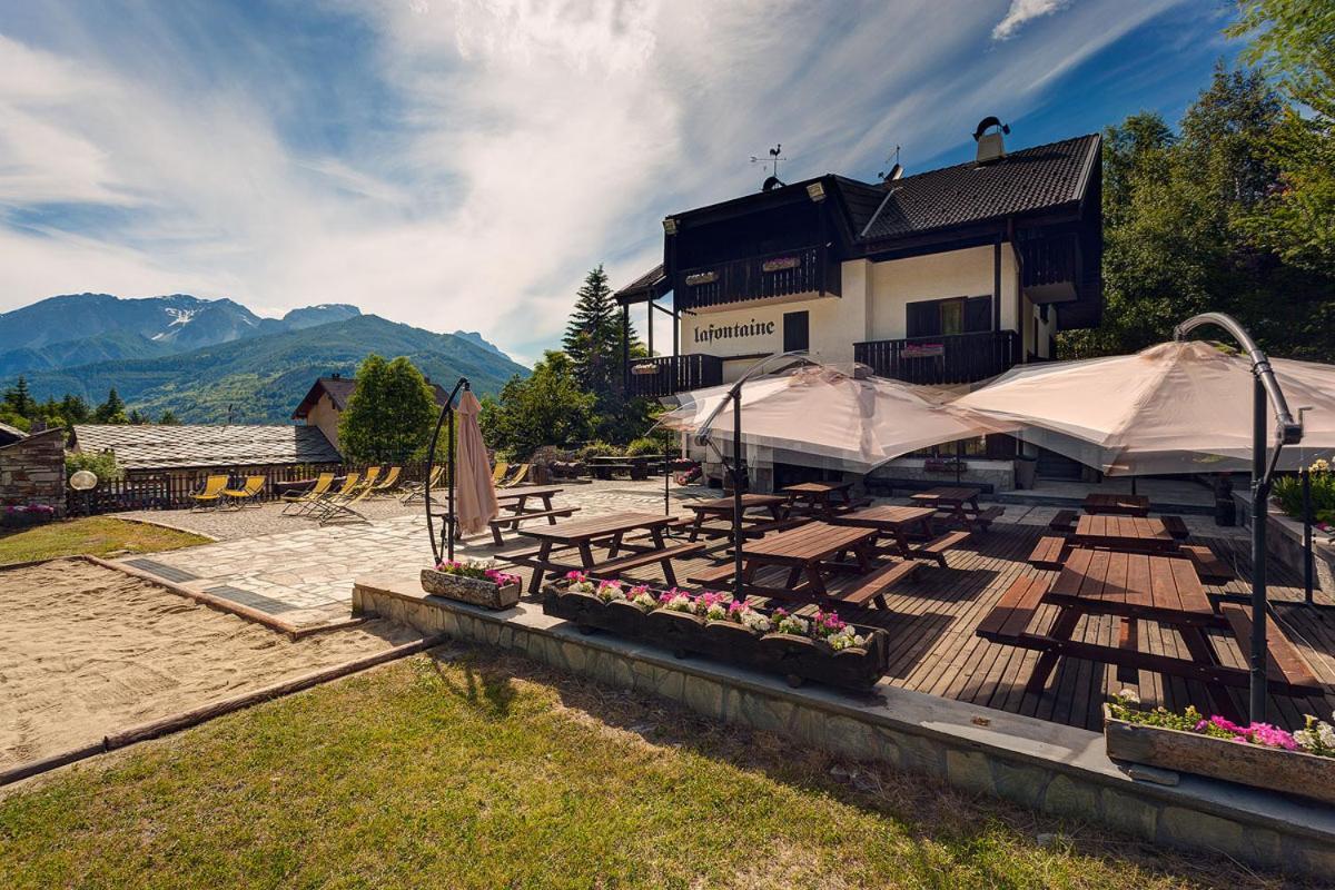 Hotel La Fontaine Oulx Zewnętrze zdjęcie